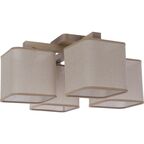 Lampa sufitowa NADIA beżowa E27 TK LIGHTING