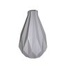 Wazon ceramiczny BRYLANT wys. 25 cm szary