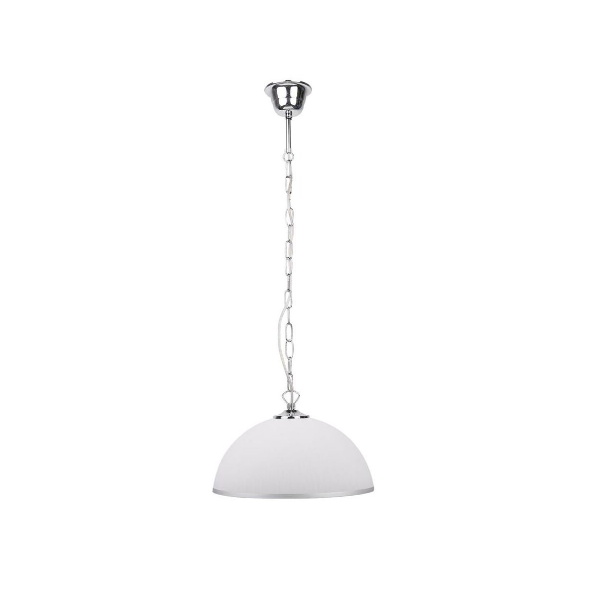 Lampa wisząca Sugar biało-srebrna E27 Candellux