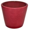 Osłonka na doniczkę 19.2 cm ceramiczna rubin STOŻEK