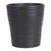 Osłonka do storczyków 13 cm ceramiczna antracytowa PAS