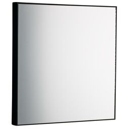 Lustro kwadratowe Jo czarne 30 x 30 cm Inspire