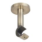 Wspornik do karnisza 20 mm sufitowy pojedynczy antyczne złoto dł. 70 mm INSPIRE