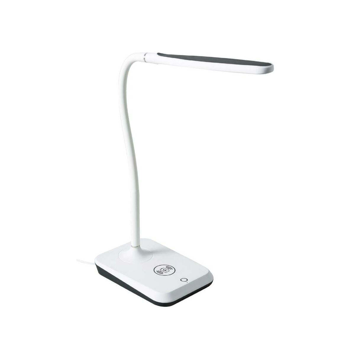 Lampka biurkowa Mesquite biała USB LED Inspire