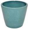 Osłonka na doniczkę 19.2 cm ceramiczna ocean STOŻEK