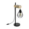 Lampa stołowa TOWNSHEND czarna 1 x E27 EGLO