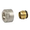 Złączka zaciskowa CU 3/4" X 15MM niklowana 2 szt. EQUATION