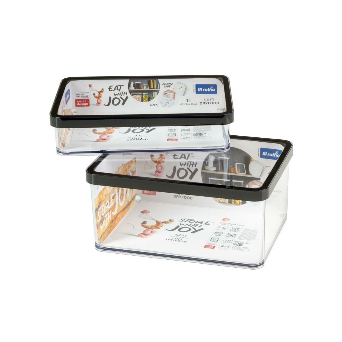 Pojemnik kuchenny na żywność Loft Premium 1 l Rotho