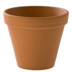 Doniczka gliniana 52 cm brązowa PROSTA CERMAX