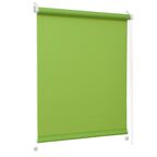 Roleta okienna MINI 52 x 160 cm zielona INSPIRE