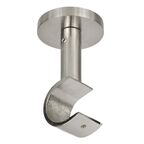 Wspornik do karnisza 28 mm sufitowy pojedynczy nikiel dł. 68 mm INSPIRE