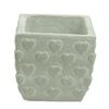 Osłonka ceramiczna 11 x 11 cm szara 985292 KAEMINGK