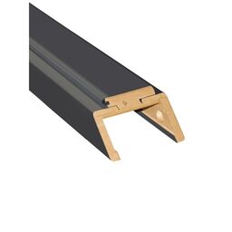 Belka górna ościeżnicy regulowanej przylgowej 90 Grafit mat zakres 80 - 100 mm Artens