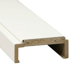 Belka górna ościeżnicy regulowanej 90 Biała matowa 140 - 160 mm Classen