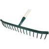 Grabie metalowe szer. 42 cm z trzonkiem drewnianym 130 cm