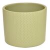 Osłonka ceramiczna 15 cm oliwkowa WALEC