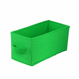 Pudełko tekstylne Kub 15 x 31 x 15 cm zielone
