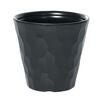 Doniczka plastikowa 29.3 cm antracytowa ROCKA PROSPERPLAST