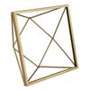 Ramka na zdjęcia REVO 15 x 15 cm złota aluminiowa