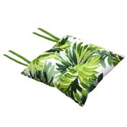 Poduszka na krzesło Silla Tropical zielona 40 x 40 x 2 cm