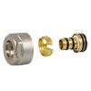 Złączka zaciskowa PEX 3/4" X 16X2 niklowana 2 szt. EQUATION
