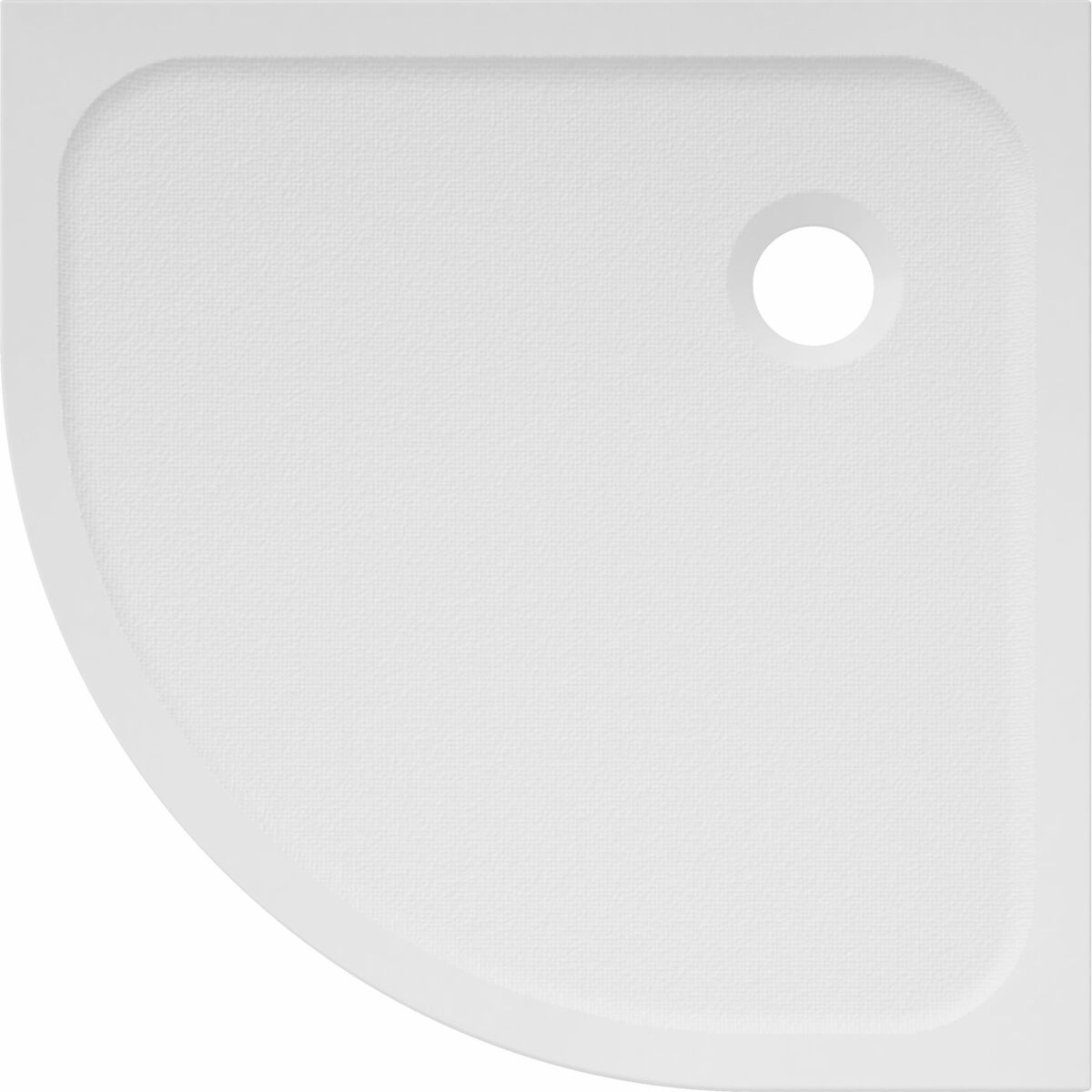 Brodzik do kabiny prysznicowej płaski Easy 80 x 80 cm Sensea