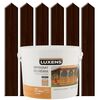 Impregnat do drewna DEKORACYJNO-OCHRONNY 10 l Palisander LUXENS