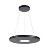 Lampa wisząca Plate czarna LED Markslojd