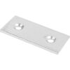Łącznik płaski wąski 40 x 17 x 2 mm stalowy ocynkowany