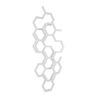 Grzejnik łazienkowy HEX 1220/486 ZX SOFT9016 biały TERMA