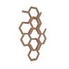 Grzejnik łazienkowy HEX 821/486 ZX BRIGHT COPPER beż TERMA