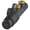 Zestaw termostatyczny DUO PRAWY 3/4" x M22 x 1.5 CZARNY LUXRAD