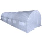 Tunel szklarniowy FOLIA 4-SEZONOWA 800 cm x 300 cm 24 m2 HOME&GARDEN
