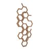 Grzejnik łazienkowy HEX 1220/486 ZX BRIGHT COPPER beż TERMA