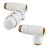 Zestaw termostatyczny PRAWY Z TRÓJNIKIEM 1/2" x M22 LUXRAD
