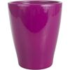 Osłonka do storczyka mini 8.5 cm ceramiczna różowa