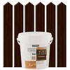 Impregnat do drewna DEKORACYJNO-OCHRONNY 1 l Palisander LUXENS