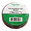 Taśma izolacyjna 19 mm X 33 m brązowa 2420116 SCHNEIDER ELECTRIC