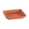 Podstawka plastikowa 14 x 14 cm brązowa PKWT14 PROSPERPLAST