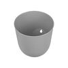 Osłona doniczki 14.5 cm na ścianę plastikowa POPPY SINGLE szara