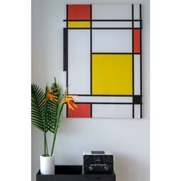 Wazon ceramiczny Rura wys. 31 cm biały