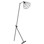 Lampa podłogowa KENZO czarna E27 ALFA