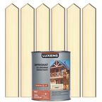 Impregnat do drewna ZEWNĘTRZNY 0.75 l Kremowy LUXENS