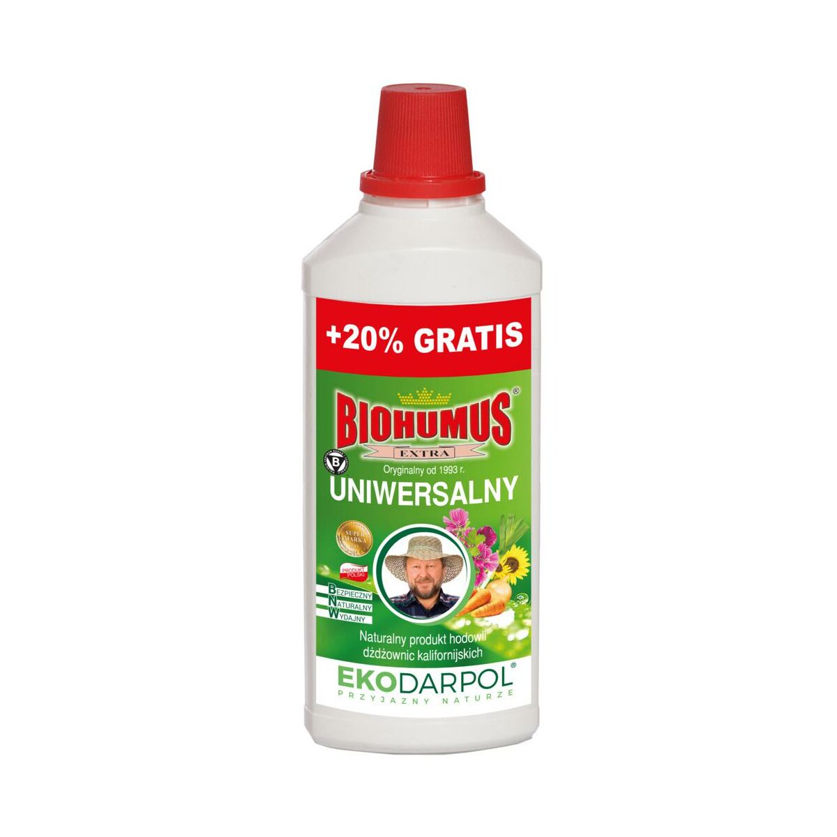 Nawóz organiczny uniwersalny 1.2l Biohumus extra Ekodarpol