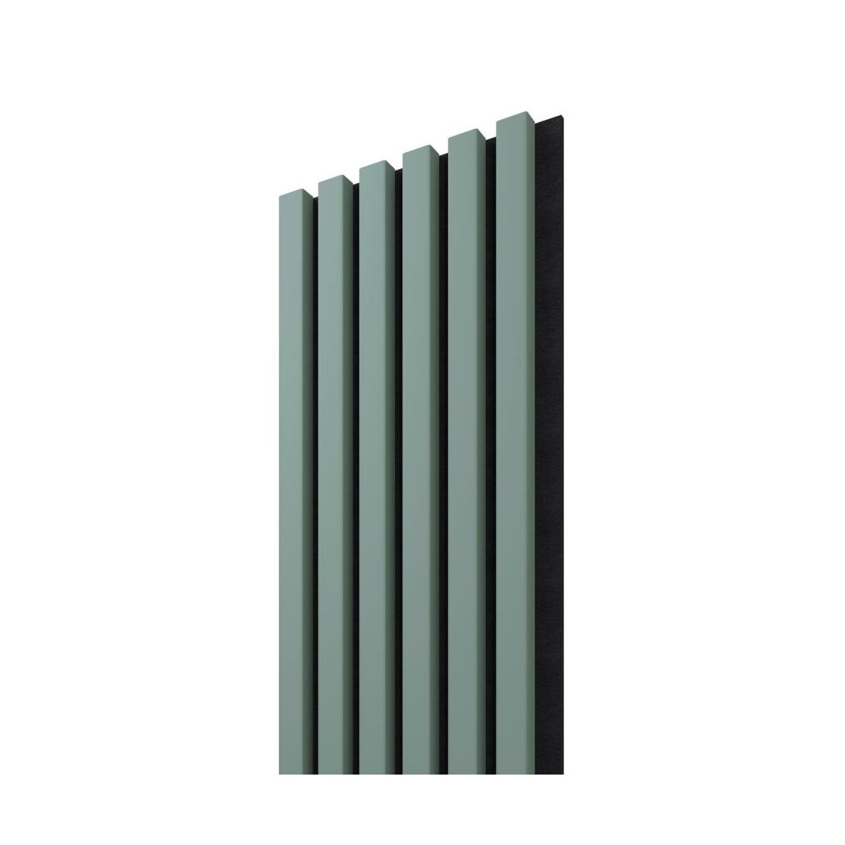 Panel ścienny 3D Lamel na filcu akustyczny dekoracyjny 24.5x265 cm Smoke blue