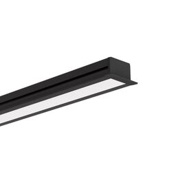 Profil aluminiowy do taśm LED czarny 2 m Kluś	