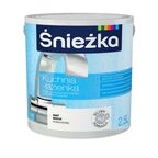 Farba wewnętrzna KUCHNIA I ŁAZIENKA 2,5 l ŚNIEŻKA