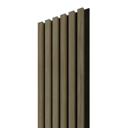 Panel ścienny 3D Lamel na filcu akustyczny dekoracyjny Hakira 265x24.5 cm Deco Academy