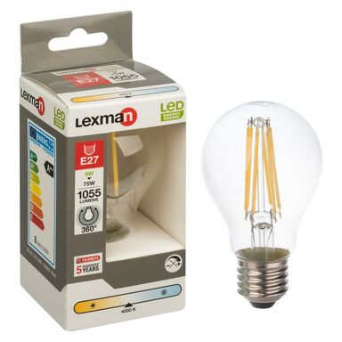 Żarówka LED E27 (230 V) 8 W 1055 lm Neutralna biel LEXMAN