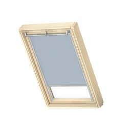 Roleta zaciemniająca do okna dachowego 78x140 cm błękitna z aluminiową ramą Velux